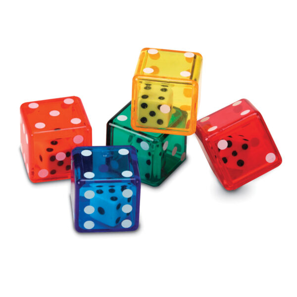 Picture 009 Dice in Dice Bucket, Pack of 72