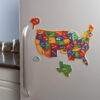 Magnetic U.S. Map Puzzle