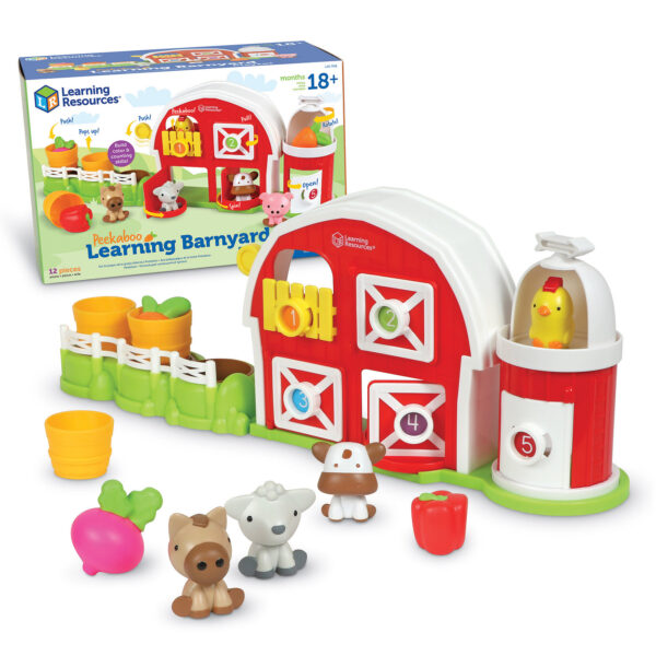 ERSLER7745.jpg Peekaboo Learning Barn Play Set