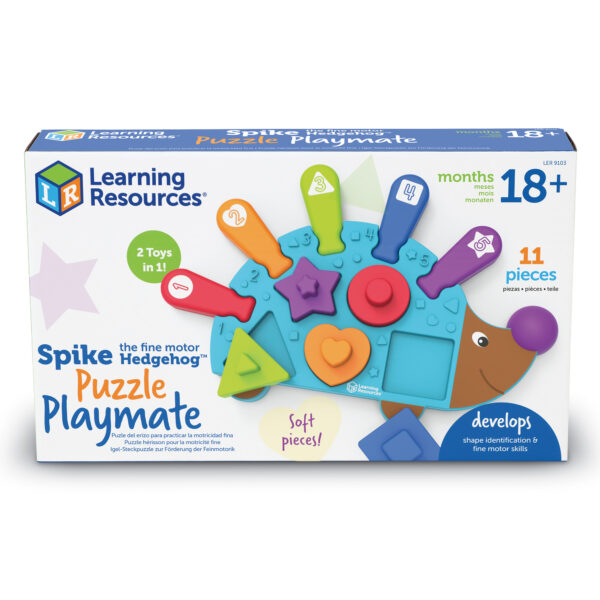 Spike the Fine Motor Hedgehog Puzzle Playmate