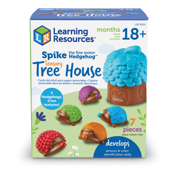 Spike the Fine Motor Hedgehog Sensory Tree House