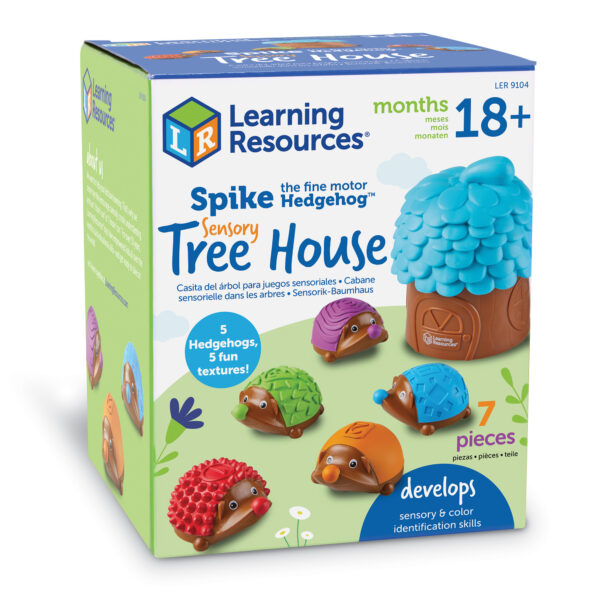 Spike the Fine Motor Hedgehog Sensory Tree House