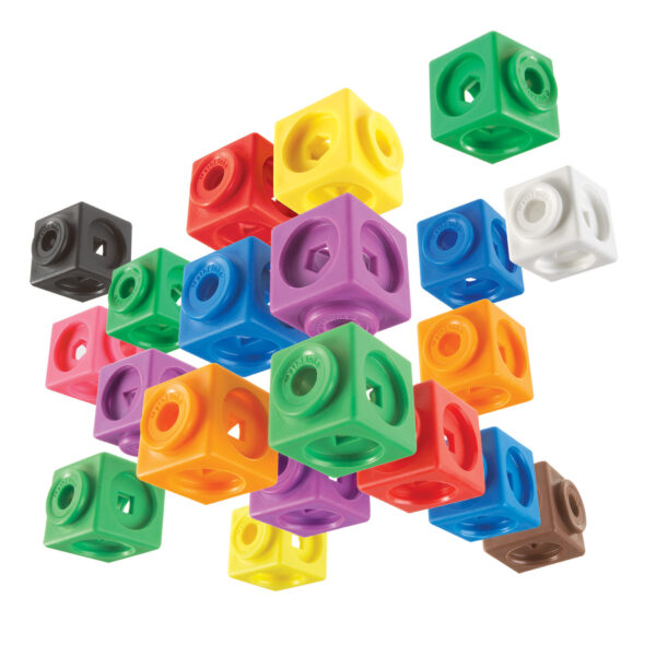 Mathlink Cube Big Builders (200 Cubes + Build Guide)