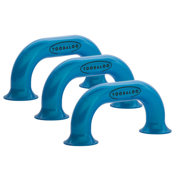 Toobaloo Auditory Feedback Educational Tool, Blue, Pack of 3
