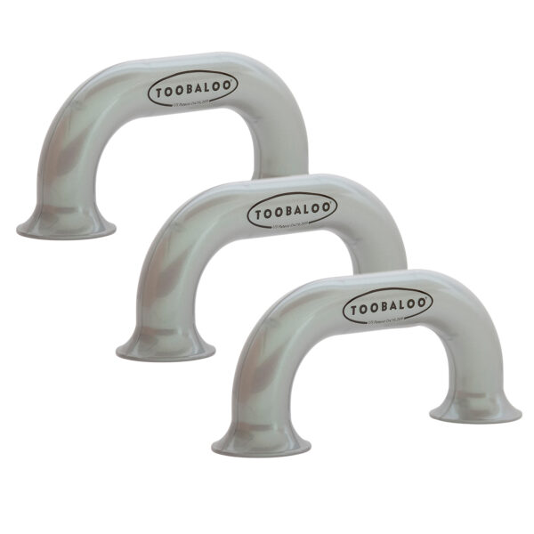 Toobaloo Auditory Feedback Educational Tool, Silver, Pack of 3