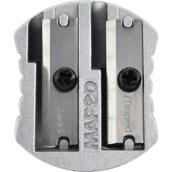 Classic 2 Hole Metal Pencil Sharpener, Display of 20