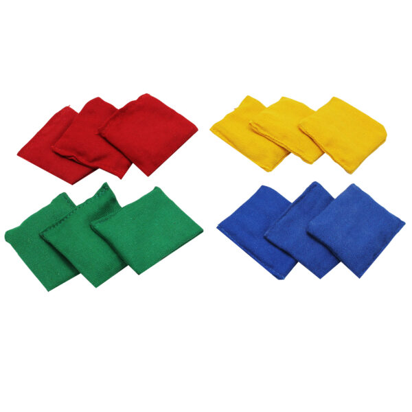 Bean Bags, 2.5" x 3.5", 12 Per Pack, 2 Packs