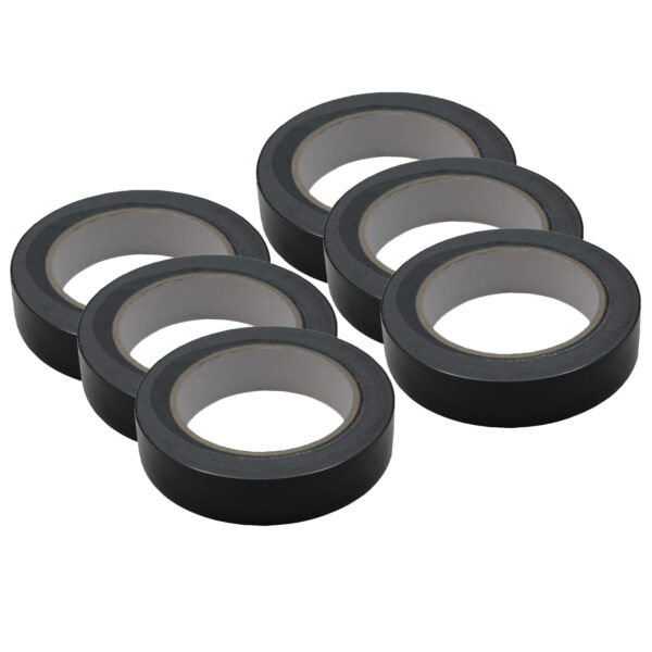 ERSMASFT136BLACK-6.jpg Floor Marking Tape, Black, 6 Rolls