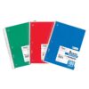 ERSMEA05680-3.jpg Spiral 5 Subject Notebook, Wide Ruled, 180 Sheets Per Book, Pack of 3