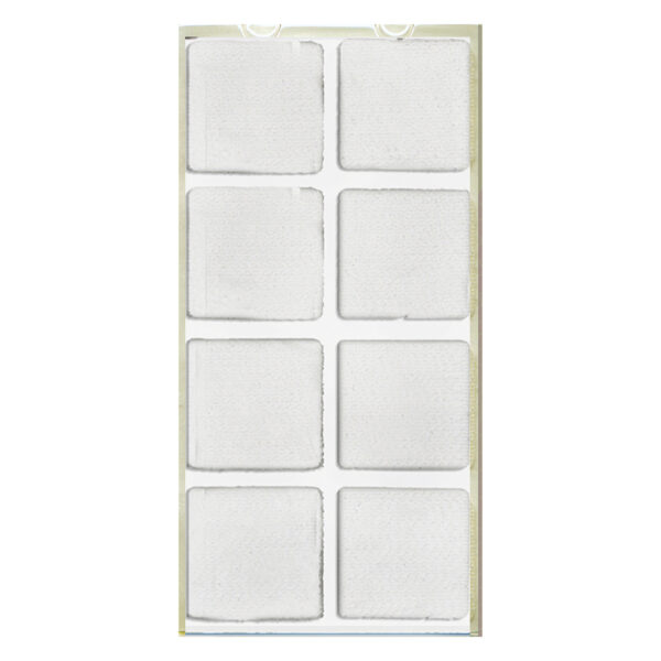 Hook 'n Loop, 7-8" Squares, 60 Sets Per Pack, 3 Packs