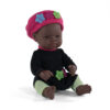 Anatomically Correct Newborn Doll, 12-5-8", African Girl
