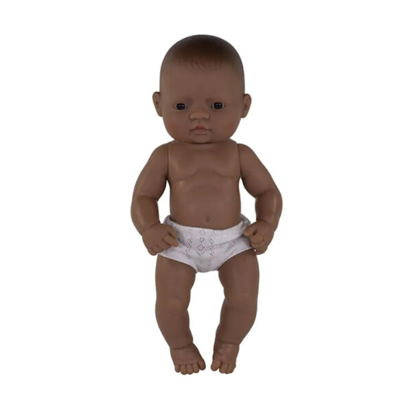 ERSMLE31038_1.jpg Anatomically Correct Newborn Doll, 12-5-8", Hispanic Girl