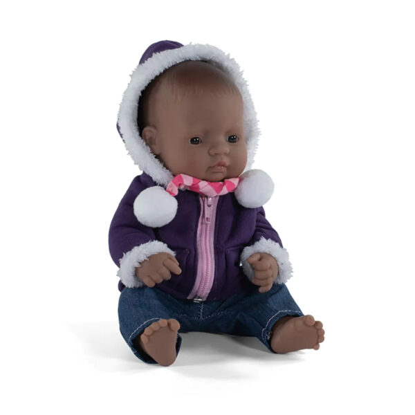 ERSMLE31038_2.jpg Anatomically Correct Newborn Doll, 12-5-8", Hispanic Girl