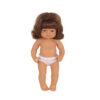 ERSMLE31050.jpg Anatomically Correct 15" Baby Doll, Caucasian Girl, Red Hair