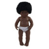 ERSMLE31060.jpg Anatomically Correct 15" Baby Doll, African-American Girl