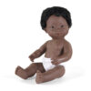 Anatomically Correct 15" Baby Doll, Down Syndrome African-American Boy