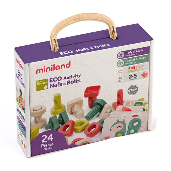 ERSMLE32255_2.jpg ECO Nuts & Bolts, 28 Pieces