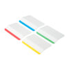 Tabs, Assorted Primary Colors, 24 Per Pack, 6 Packs