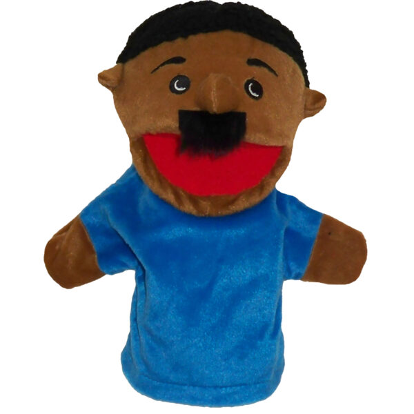 African American Family Puppets, Set of 4