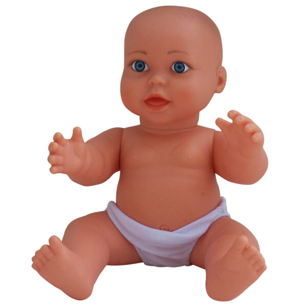 Vinyl Baby Doll, Caucasian 17.5", Gender Neutral