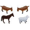 Farm Animals Playset, Set of 12