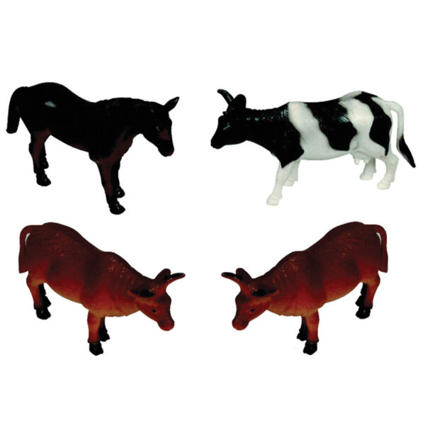 Farm Animals Playset, Set of 12