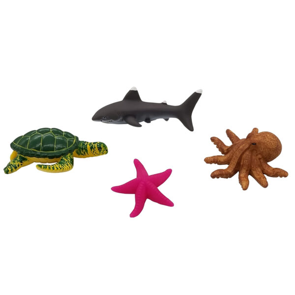 Ocean Animal Playset, 7 Pieces