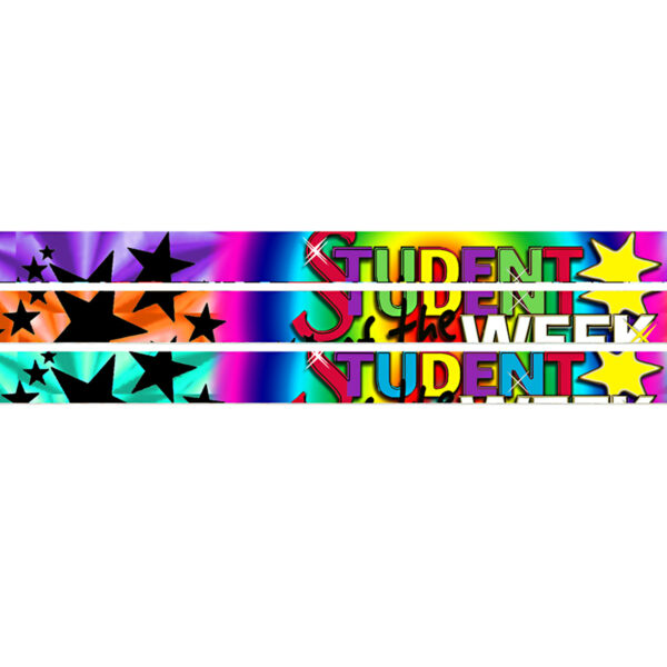 Student of The Week Motivational Pencils, 12 Per Pack, 12 Packs
