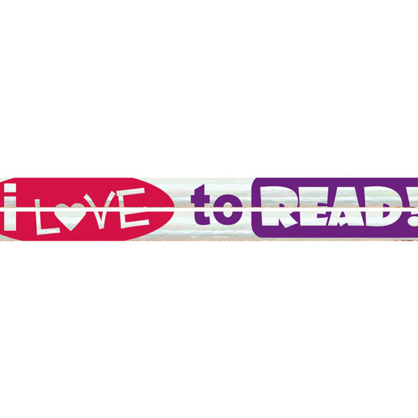 I Love to Read! Motivational Pencil, Pack of 144