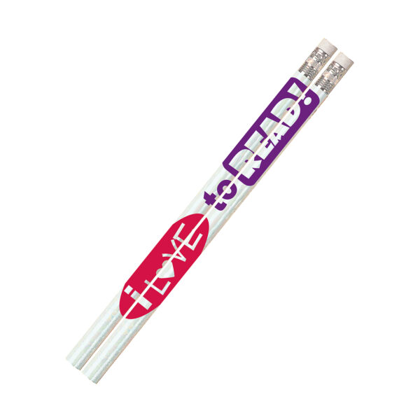 I Love to Read! Motivational Pencil, Pack of 144