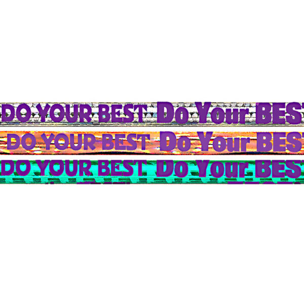 Do Your Best On The Test Motivational-Fun Pencils, 12 Per Pack, 12 Packs