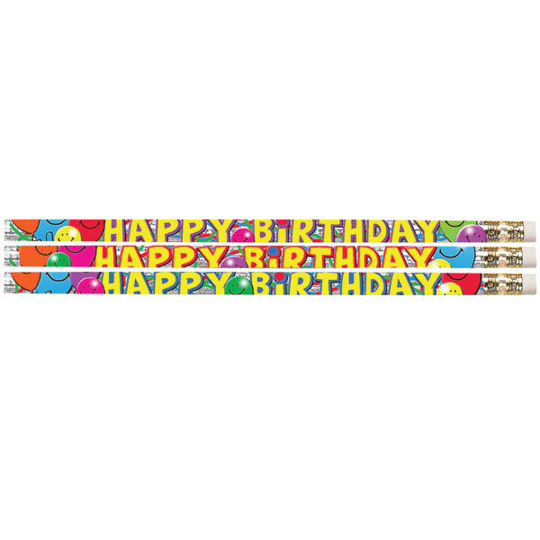 Birthday Bash Motivational-Fun Pencil, Pack of 144