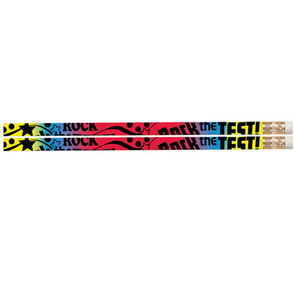 Rock The Test Motivational Pencils, Pack of 144