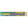 Perfect Attendance Motivational Pencils, 12 Per Pack, 12 Packs