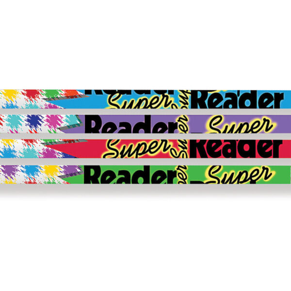 Super Reader Motivational Pencils, Pack of 144