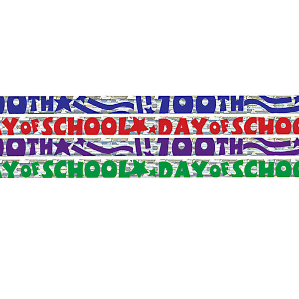 100th Day of School Pencil, 12 Per Pack, 12 Packs