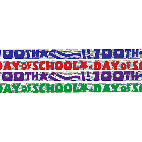 100th Day of School Pencil, Pack of 144