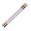 Multiplication Tables Motivational Pencils, 12 Per Pack, 12 Packs