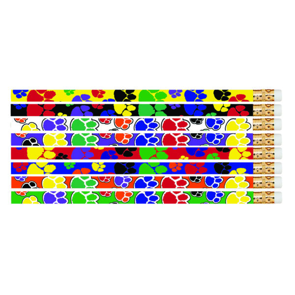 Paw Power Motivational Pencils, Pack of 144