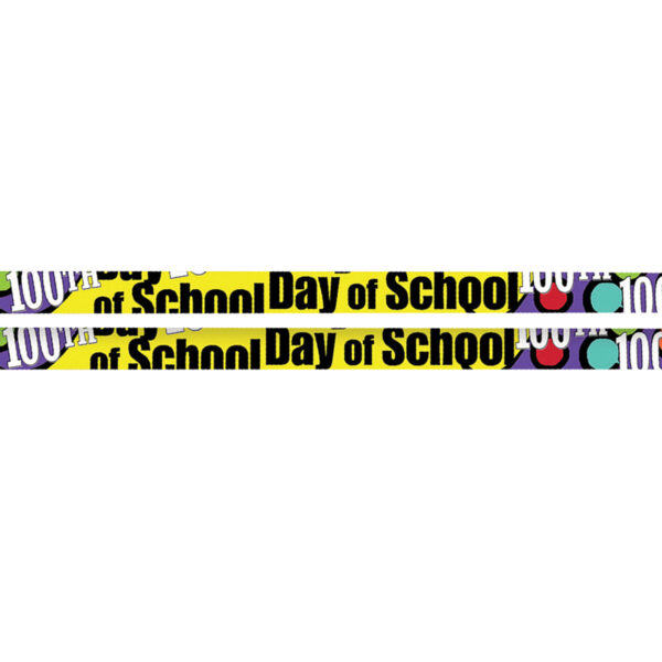 100th Day Of School Motivational Pencils, 12 Per Pack, 12 Packs