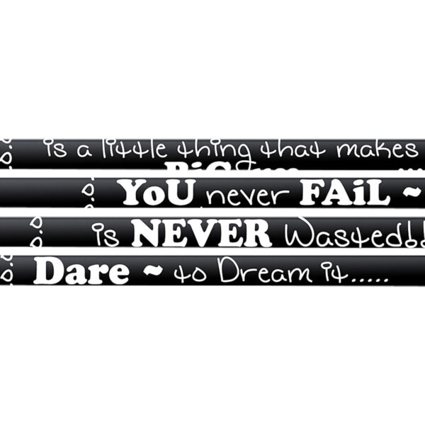 Chalkboard Talk Motivational Pencil, Pack of 144