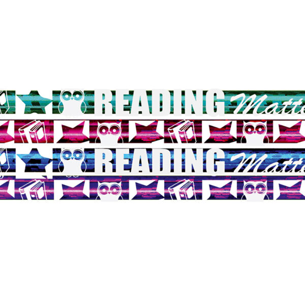 Reading Matters Pencil, 12 Per Pack, 12 Packs