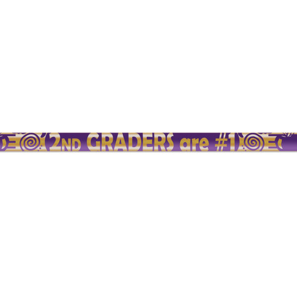 2nd Graders Are #1 Pencils, 12 Per Pack, 12 Packs