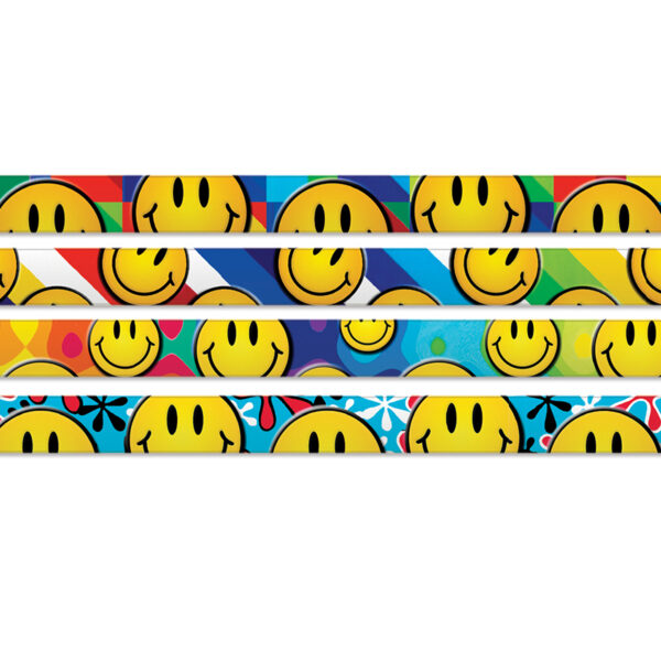 Smiley Sensations Pencils, 12 Per Pack, 12 Packs