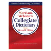 Collegiate Dictionary, Eleventh Edition, Laminated Hardcover