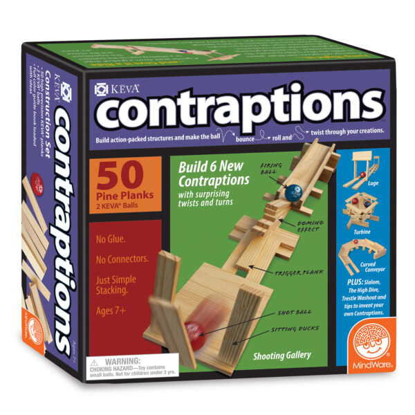 ERSMWA48001.jpg KEVA Contraptions Plank Building Set, 50 Pieces
