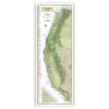 Pacific Crest Trail.indd Pacific Crest Trail Map, In Gift Box, 18" x 48"