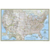 United States Classic Poster.indd World and United States Classic, Poster Size, Map Pack Bundle, 36" x 24"