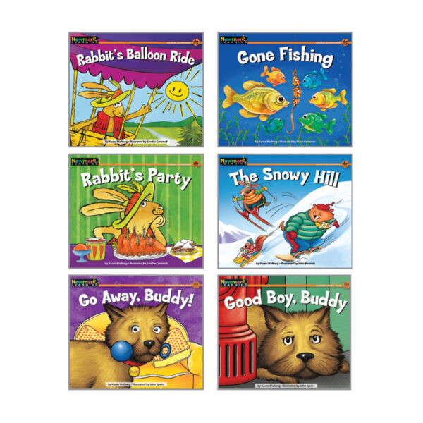 Rising Readers Leveled Book, Fiction Set, Set of 12