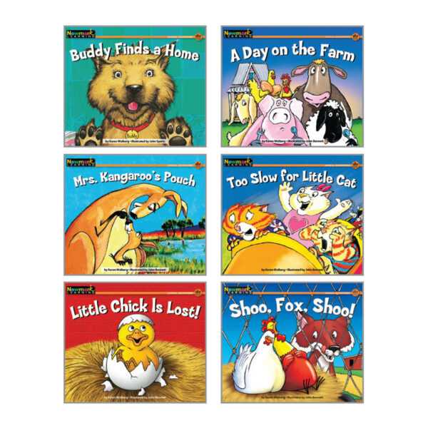 Rising Readers Leveled Book, Fiction Set, Set of 12